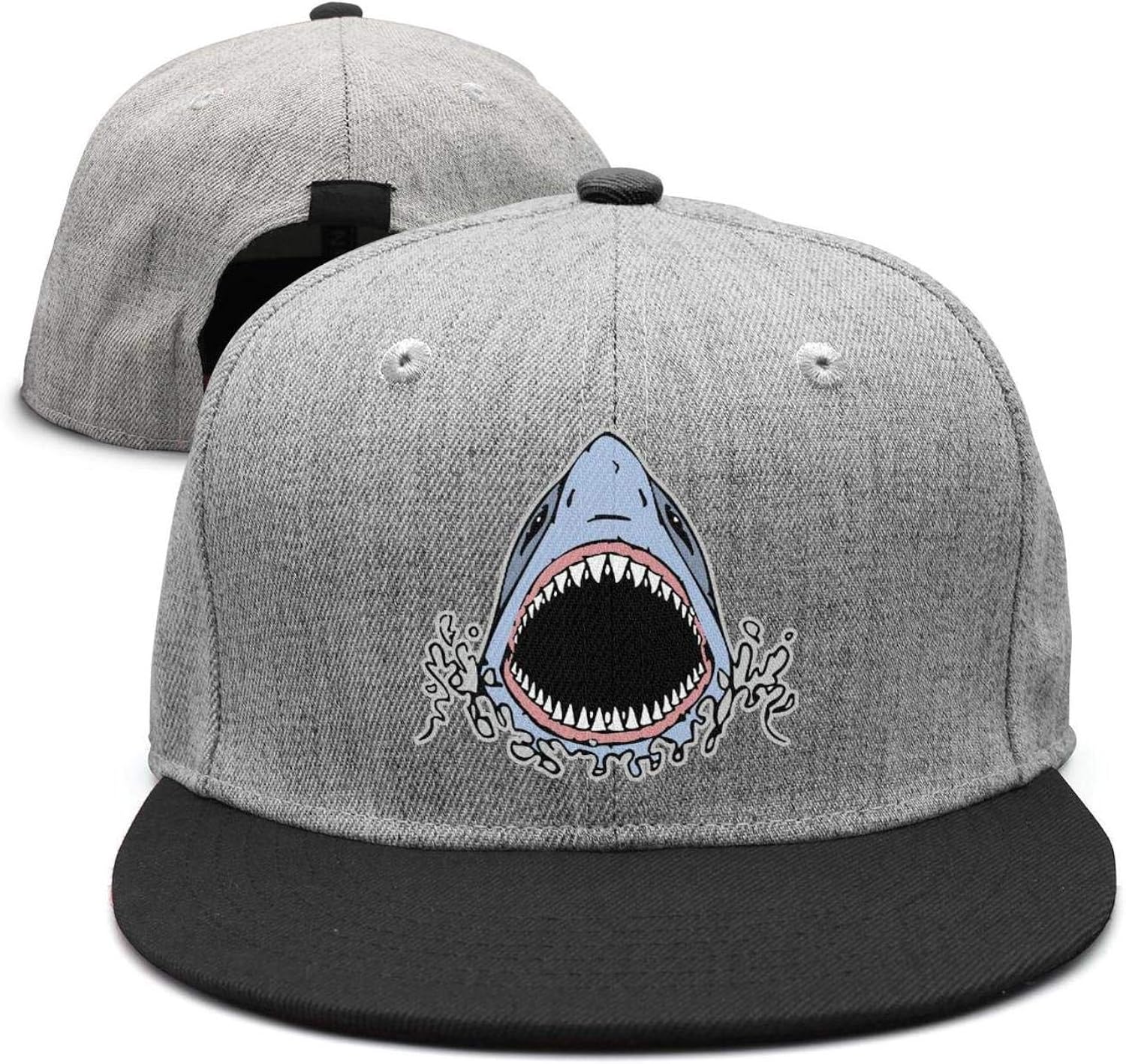 Unisex Adult Shark Mouth Cliparts Printing Adjustable dad hat