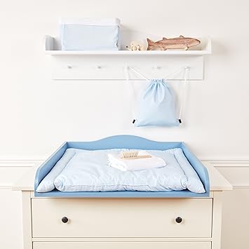 Kraftkids Changing Pad Blau Passend Fur Hemnes Kommode Amazon Co