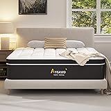 Ayeawo Queen Mattress, 14 Inch Hybrid Mattress