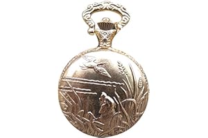 Splendidgifts Hunting Dog Pocket Watch