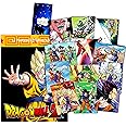 Dragon Ball Z Poster Book Super Set - 12 Dragonball Posters Featuring Goku, Vegeta, Majin Buu and More with Additional Temporary Tattoos (Dragonball Room Decor)