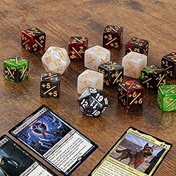 50 MTG Counters Dice Marble Bulk Spindown Life