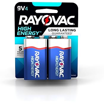 Rayovac 9volt value pack 4 1ct (012800477357)