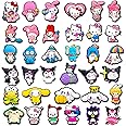 Zanerolan 35Pcs Cartoon Shoe Decoration Charms for Clog, Cute Charms Accessories
