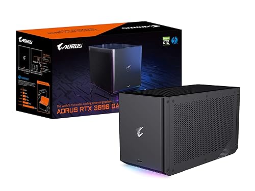 GIGABYTE AORUS RTX 3090 Gaming Box eGPU, WATERFORCE All-in-One
