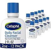 Cetaphil Foaming Face Wash, Travel Size, Sensitive Skin, 2oz, 12ct | Travel Size, Hypoallergenic, Soap Free, Bulk 12 Pack, Foaming Cleanser, Combination To Oily Skin, Carry-On Friendly