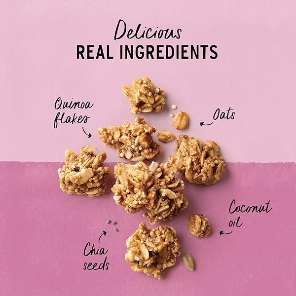 PURELY ELIZABETH, BERRY CRISP, ANCIENT GRAIN GRANOLA WITH VITAMIN D, GLUTEN-FREE (8OZ BAG)