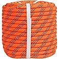 YUZENET Braided Polyester Arborist Rope Outdoor Rope for Tree Climbing Hiking Camping Swing