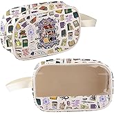MBMSO Villain Inspired Makeup Bag Assistant Wanted Merchandise Rennedawn Gifts for Romantasy Book Lovers Cosmetic Bag (Assistant-V Clear Bag)