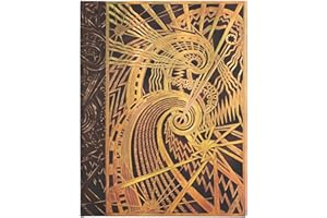 The Chanin Spiral Ultra Lined Hardcover Journal, 144pg, 120GSM by Paperblanks (New York Deco)