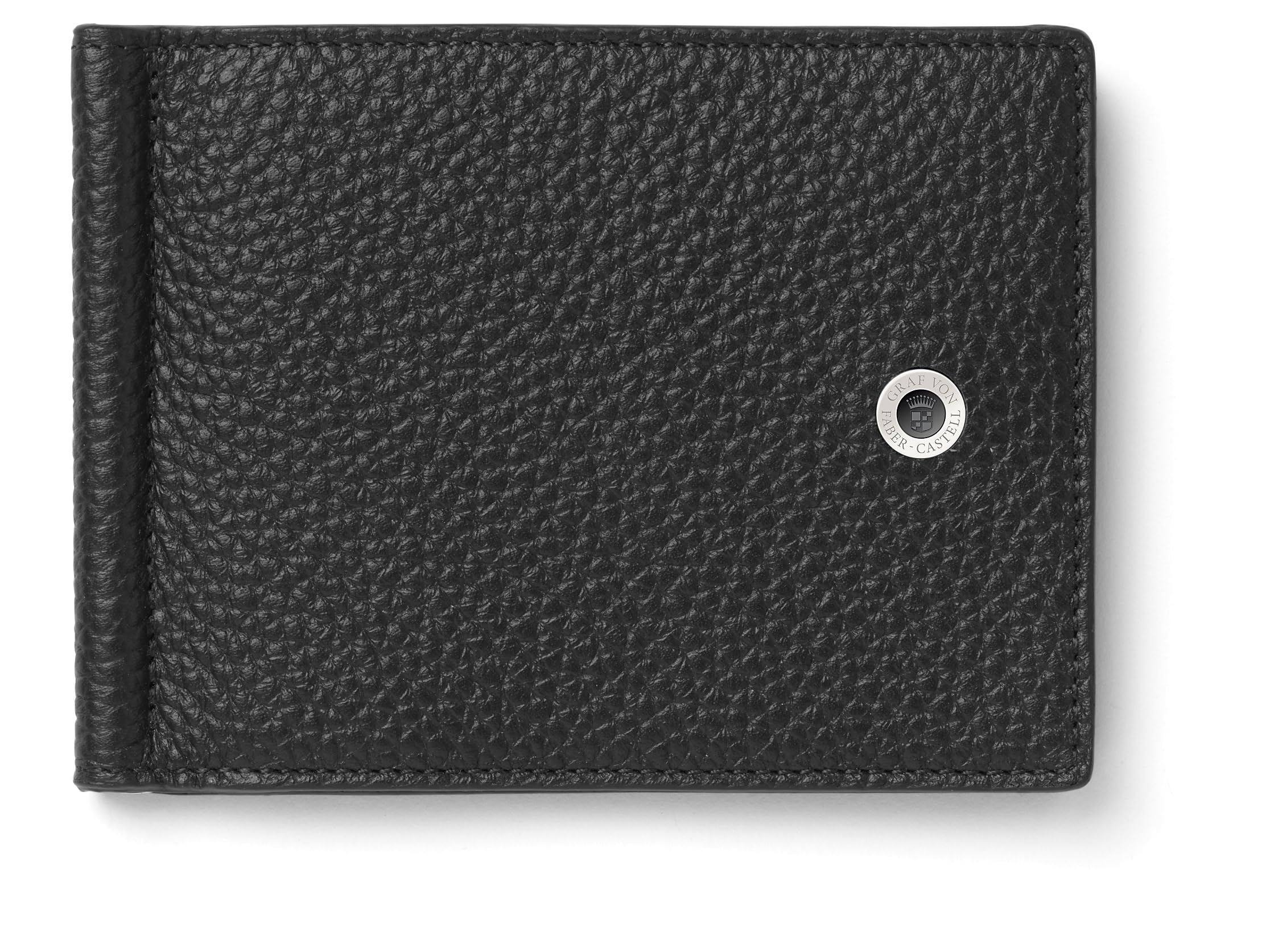 Graf von Faber-Castell, Black, Black, Credit Card Holder with Money Clip