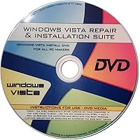 Win Vista AIO 32/64bit Compatible Install & Repair DVD Starter, Basic, Premium, Business, Enterprise, and Ultimate