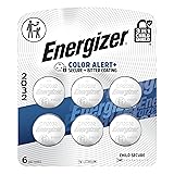 Energizer 2032 Batteries (6 Pack), 3V Lithium Coin