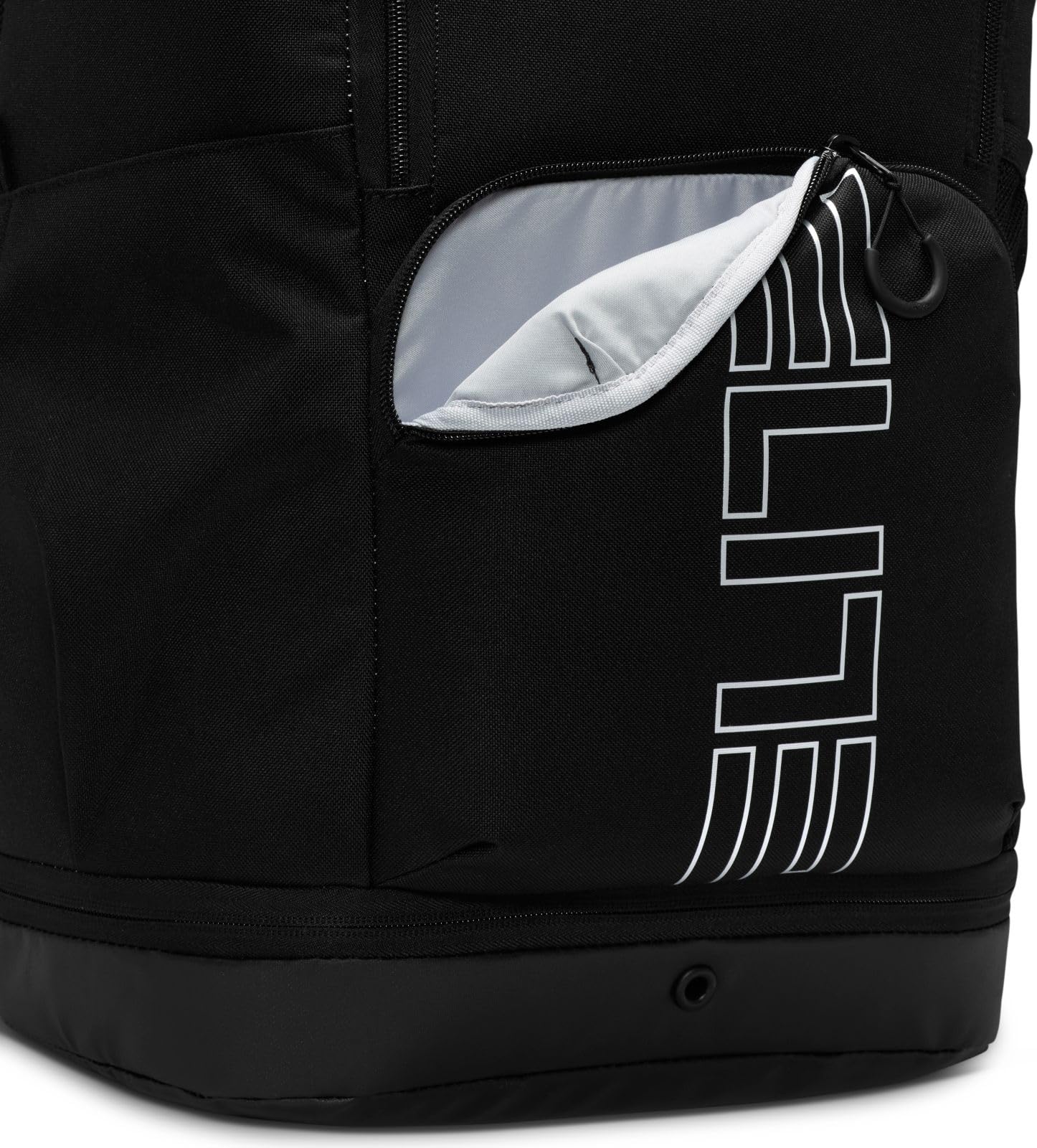 Nike Varsity Elite Backpack (32L), Black/Black/Metallic Silver, One Size