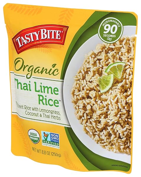 TASTY BITE, THAI LIME RICE, 8.8 OZ