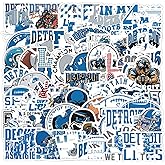 50 PCS American Sport Team Stickers Pack for Water Bottle, Laptop, Bicycle, Computer, Motorcycle, Travel Case, Car Decal Decoration Sticker