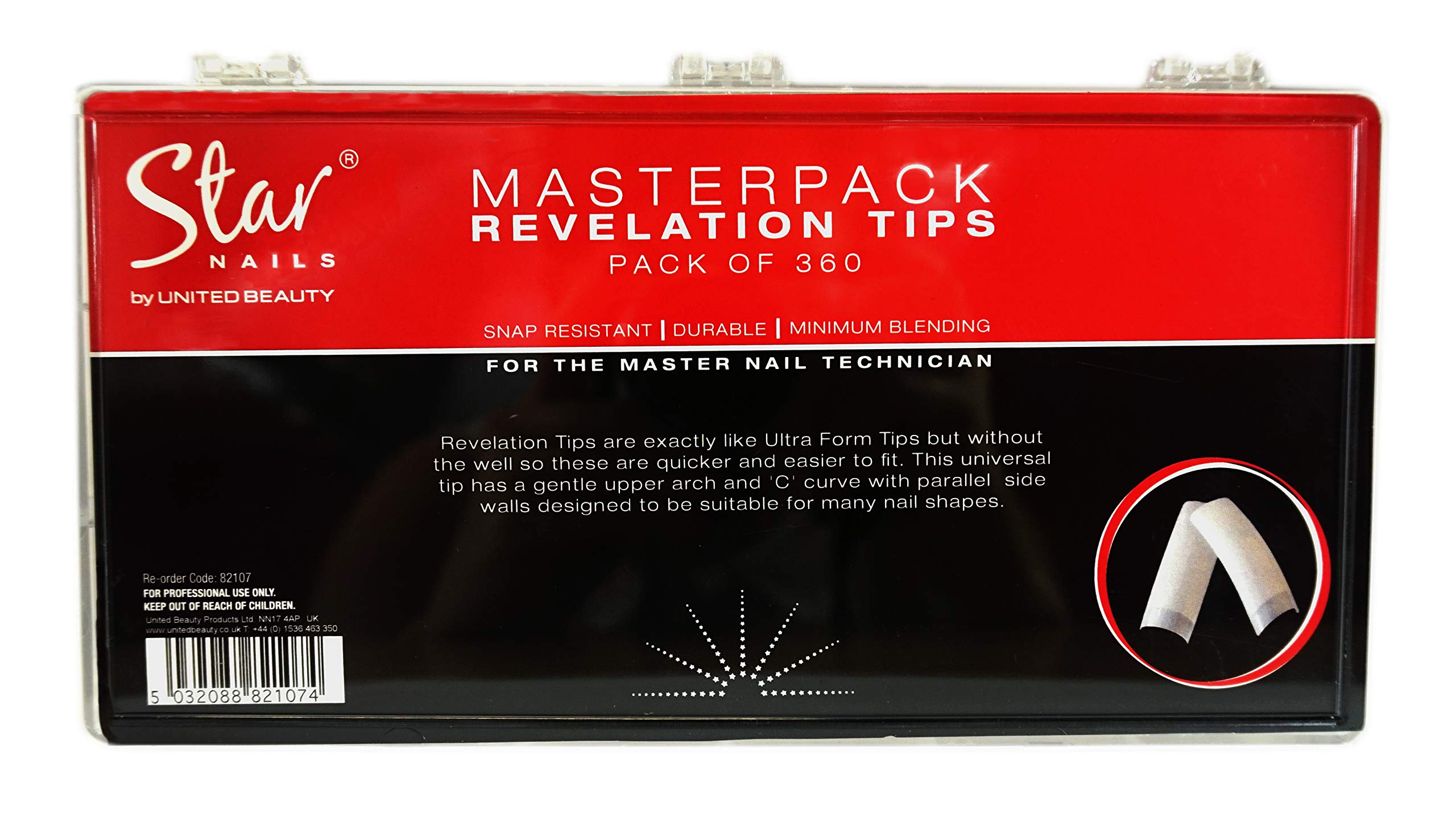 Star Nails Revelation Tips Masterpack - Pack of 360