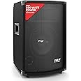 PylePro Passive Cabinet PA Speaker Durable 500 Watt Portable Outdoor Sound System w/ 10" Woofer, 1.5" Kapton VC, 4" x 10" Super Horn for Mids and Highs, Black, One Size (PADH1079)