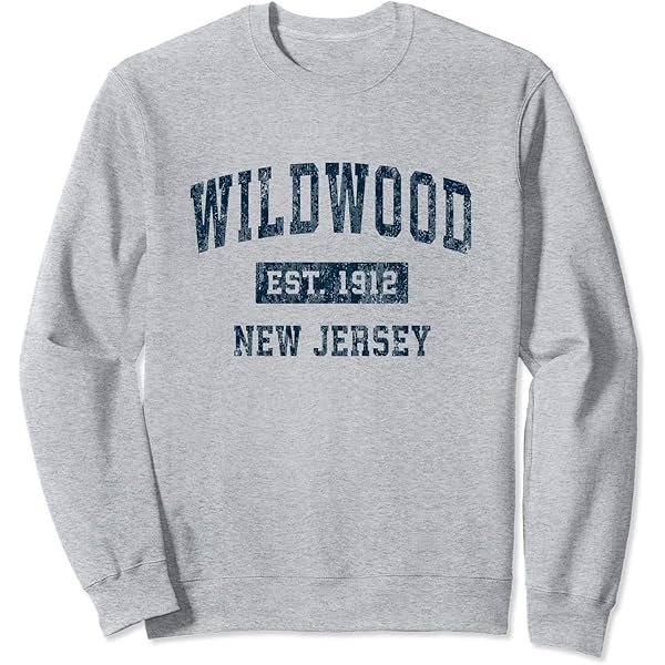 Amazon.com: New Jersey Crewneck Sweatshirt Sports College