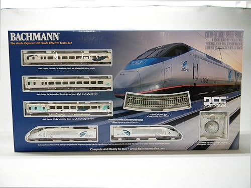 Bachmann Trains - Amtrak Acela DCC Equipped Ready To Run Electric Train ...