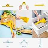 Dreamfarm Fluicer-Lemon 10" Fold-Flat Hand Juicer DFFU3451 Fluicer view 4