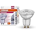 OSRAM LED Light Bulbs, Reflector Bulbs with GU10 Socket, Energy Saving, Long Life 15,000 H, Beam Angle 36°, Warm White, PAR16 35 36° 2.6 W/2700