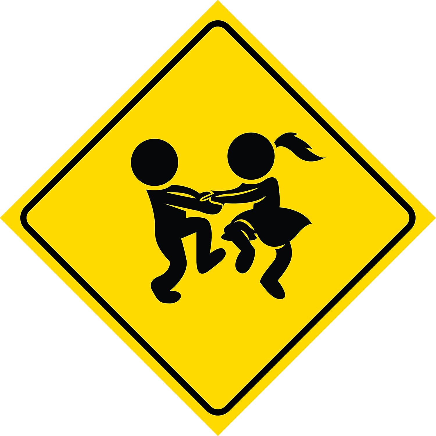 Знак здесь можно играть в шумные игры нарисовать