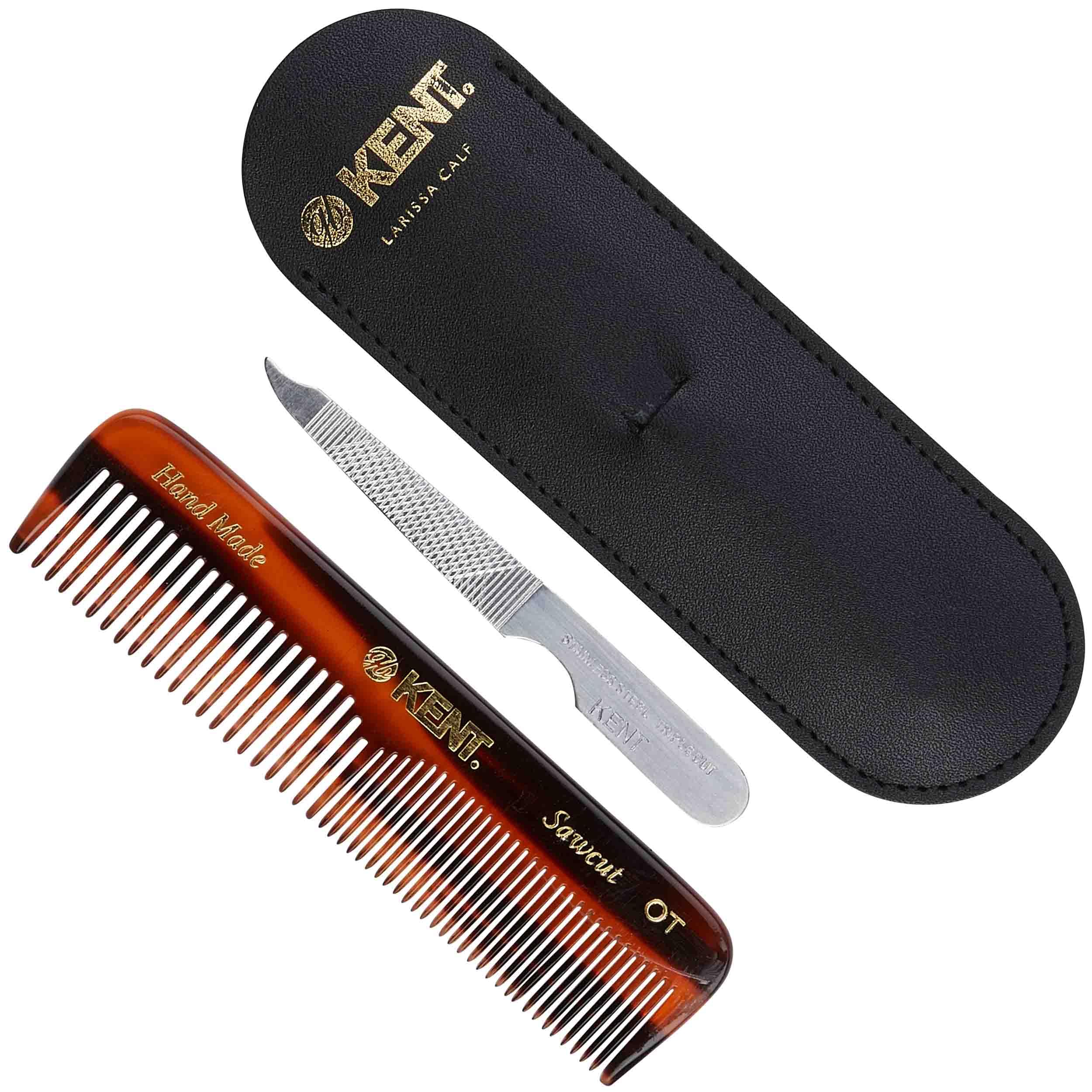 Kent NU19 Pocket Comb and Nail File