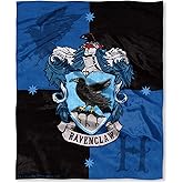 Harry Potter House Crests Silk Touch Throw Blanket 50" x 60"- Ravenclaw