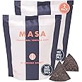 MASA Chips Blue Corn Tortilla Chips - Naturally Grown Blue Corn with Grass Fed Tallow and Sea Salt Tortilla Chips - No Seed-Oil Snacks - 2 Pack, 5 Ounce Each