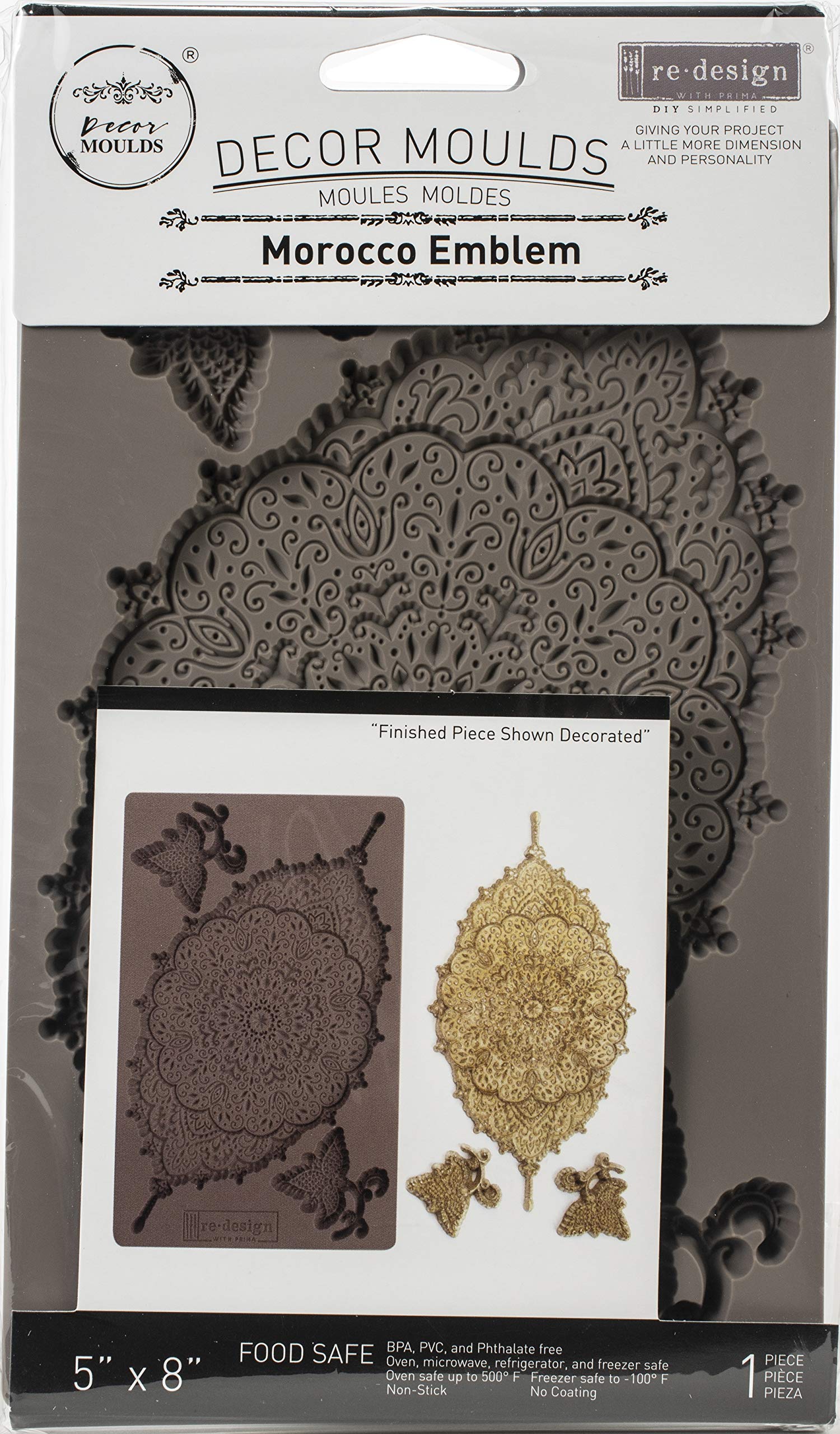 PRIMA MARKETING INC Redesign Mould 5X8 MOROC EMBL, Morocco Emblem, One Size