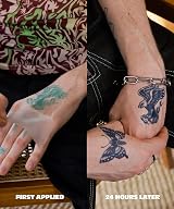Inkbox Temporary Tattoo Abide Semi-Permanent Ink Lasts 1-2 Weeks Waterproof view 4