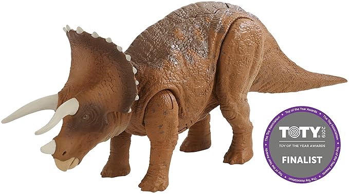 Mattel Jurassic World FMM24 - Roarivores Triceratops