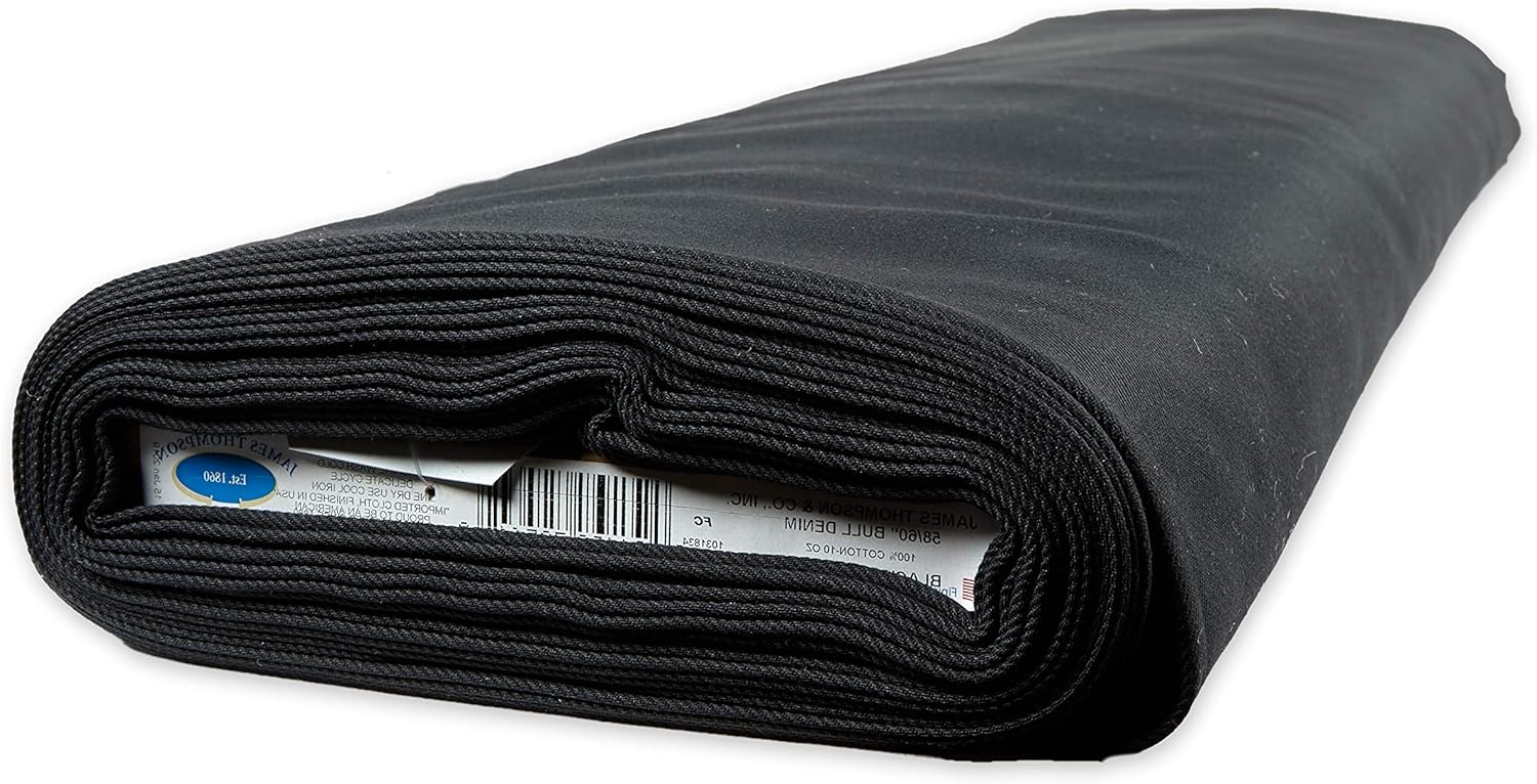 black bull denim fabric