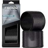Fromm ProVolume 3" Self-Grip Ceramic Ionic Thermal Hair Rollers, 2 Count, Large Salon Quality Hair Curlers for Long Hair and Curtain Bangs