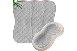 Quilted Thicker Changing Pad Liner 3 Pack Waterproof, Fit for Changing Table Liners are Warm On a Baby's Back Non-Slip Design
