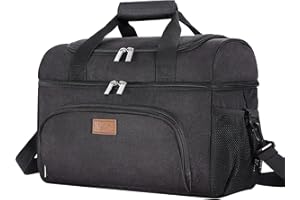 Lifewit Insulated Cooler Bag, 32/48 Can Large Leakproof Beach Cooler, Lightweight Portable Double Layer Soft-Sided Travel Ice Chest for Camping, Kayaking, Road Trips, Grocery Shopping