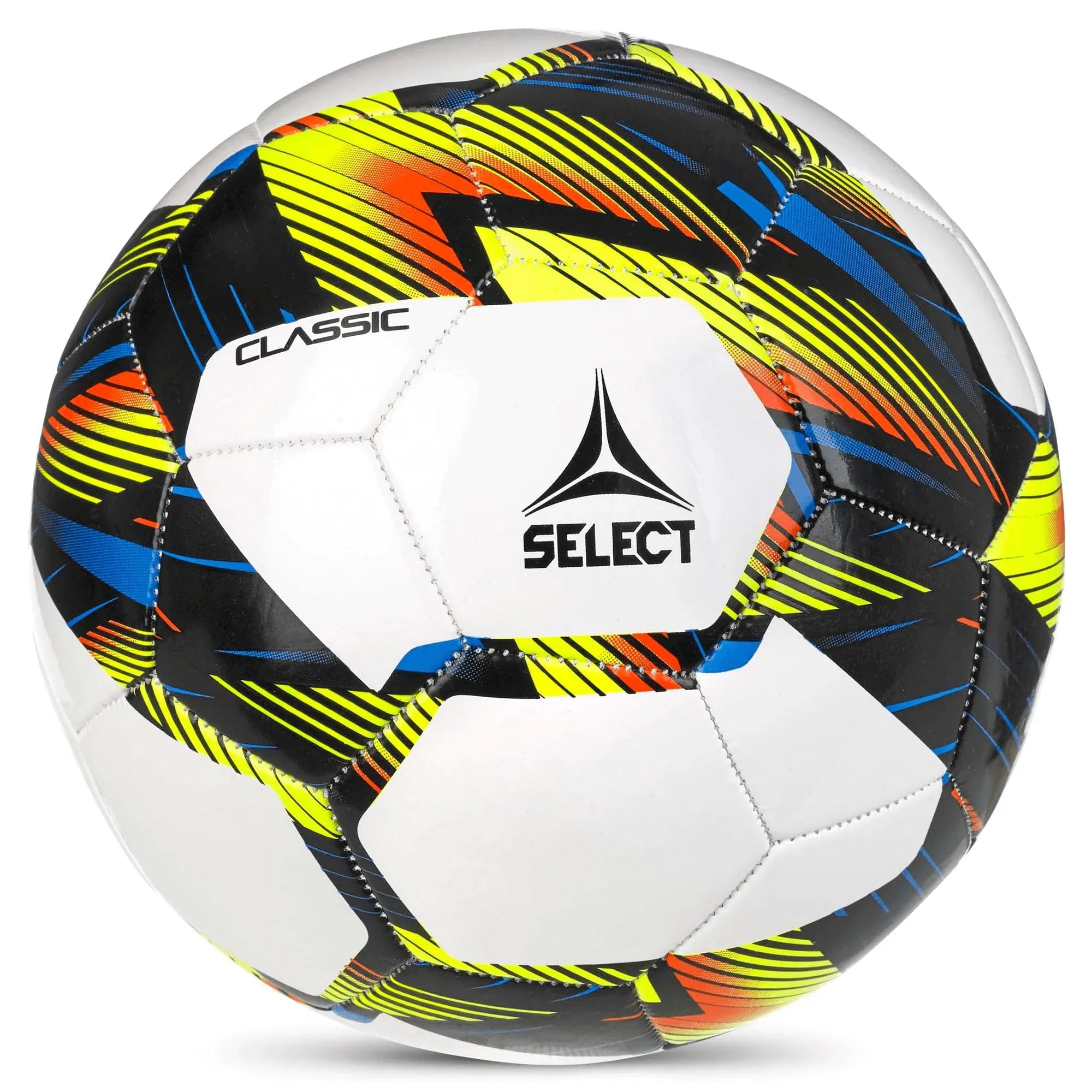 SELECT Classic Soccer Ball, White V24, Size 5