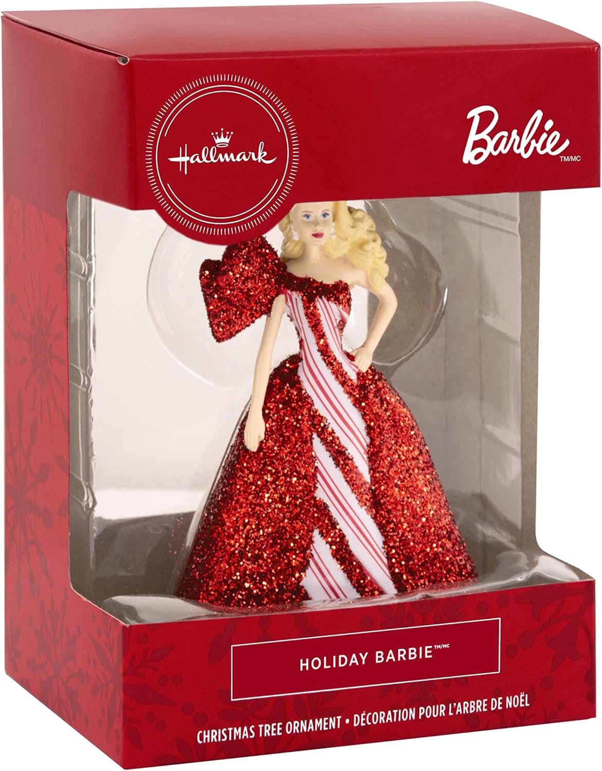 2019 holiday barbie ornament