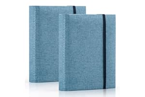 YONOVO 2-Pack Photo Album 4x6 Vertical Portrait – Holds 100 Pockets Each, Small Mini Photo Book for 4x6 Pictures, Travel-Frie