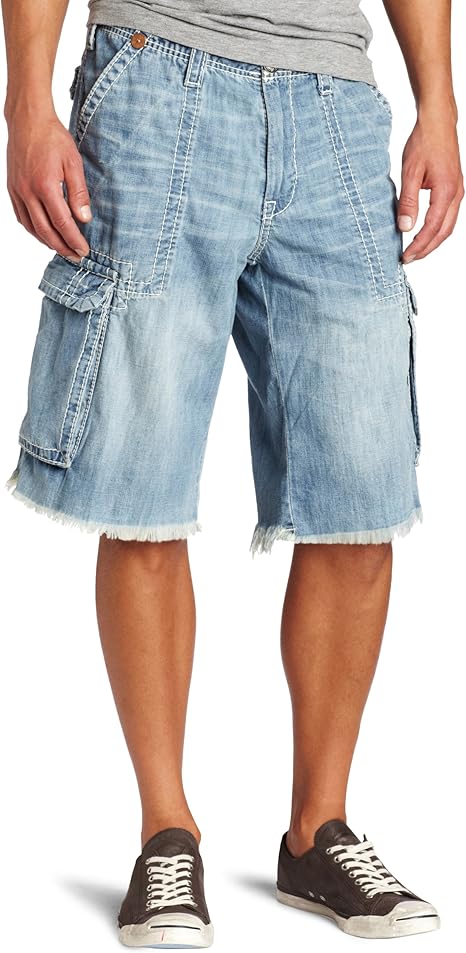 true religion cotton shorts