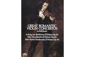 Great Romantic Violin Concertos in Full Score