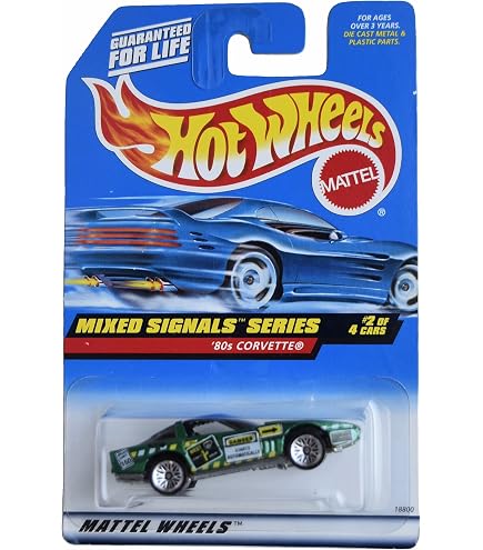 Amazon.com: Hot Wheels '80s Corvette, Mixed Signals Series 2/4