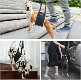 BRO Small Dog Mobility Sling Harness for Hind Legs Adjustable Lift Aid view 4