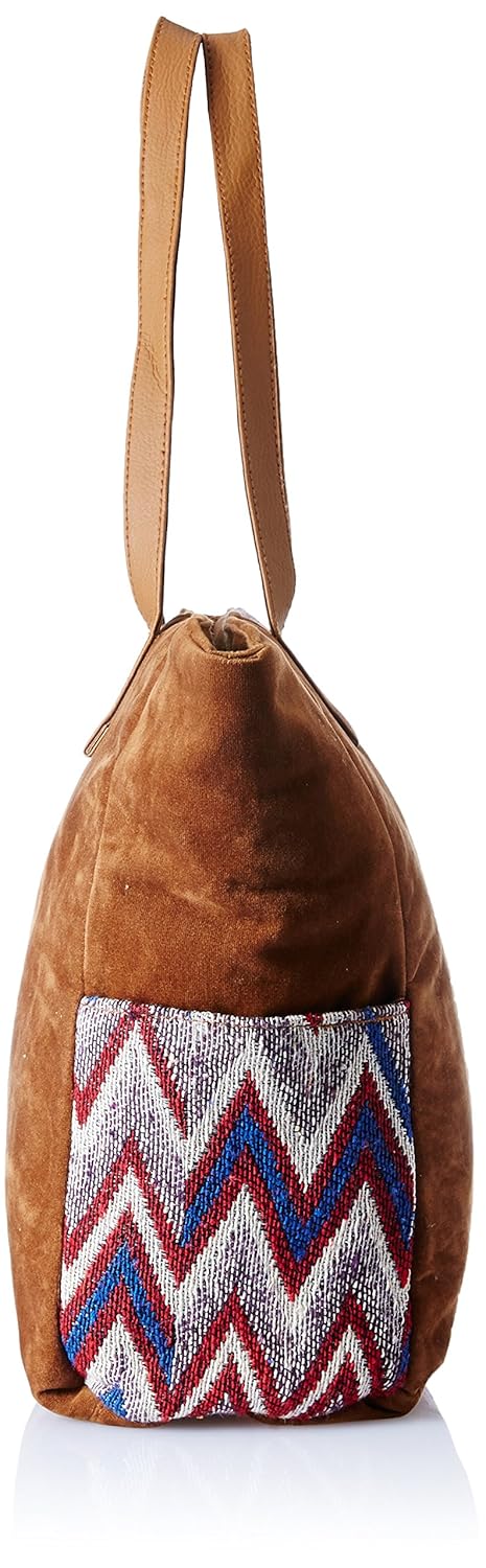 kanvas katha women's tote bag (multicolor) ()