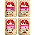 Royal - Ready To Heat Rice - White Jasmine, 4 Count
