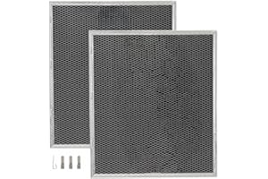 Broan-NuTone HPF30 Replacement Charcoal Filter (XC) for Dual Filter Ductless Range Hoods, Carbon Air Filter, 2 Count