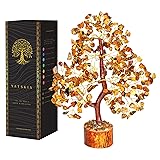 YATSKIA Tiger Eye Crystal - Tree of Life, Healing