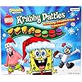 Frankford 2023 SpongeBob SquarePants Advent Calendar - 24 Days of Krabby Patty Treats, Countdown to Christmas, 7.62 Ounces