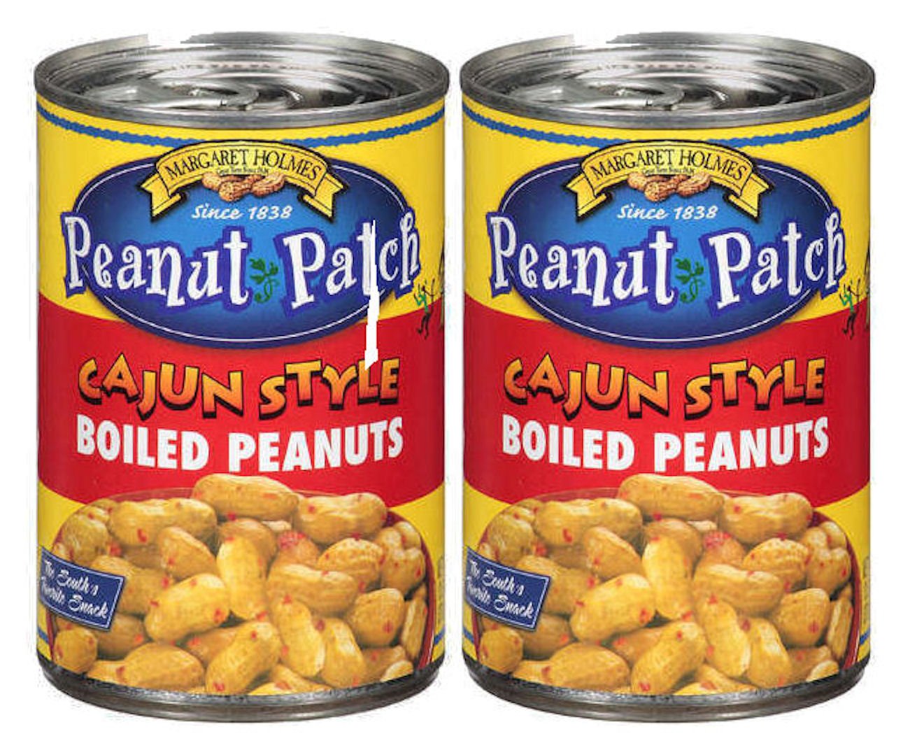 Peanut Patch Green Boiled Peanuts Two 13.5 Oz. Cans Grocery & Gourmet Food